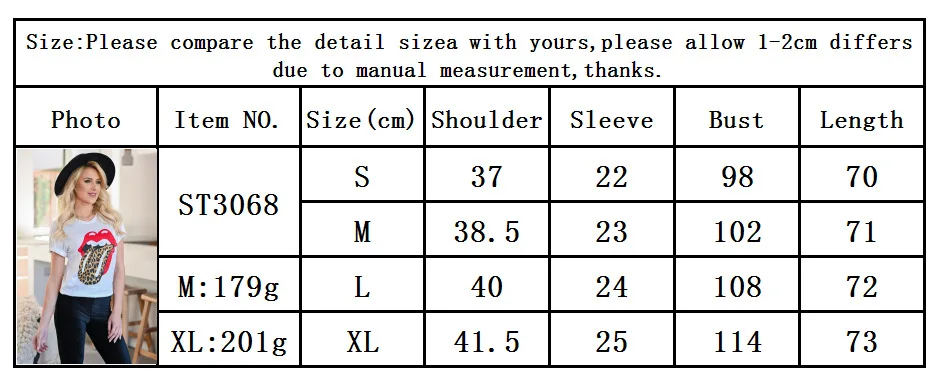

Summer Fashion Top Women Red Lip Printing Shirt Short Sleeve O Neck White T-Shirts Ladies Mouth Print Tops Casual Loose shirt