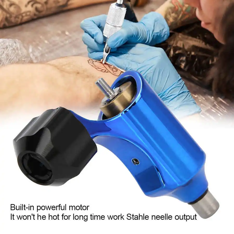 Портативная мощная моторная тату-машина лайнер шейдер интерфейс RCA тату