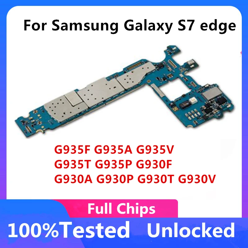 Материнская плата для Samsung Galaxy S7 Edge G935F G935FD G930F G930FD оригинальная разблокированная