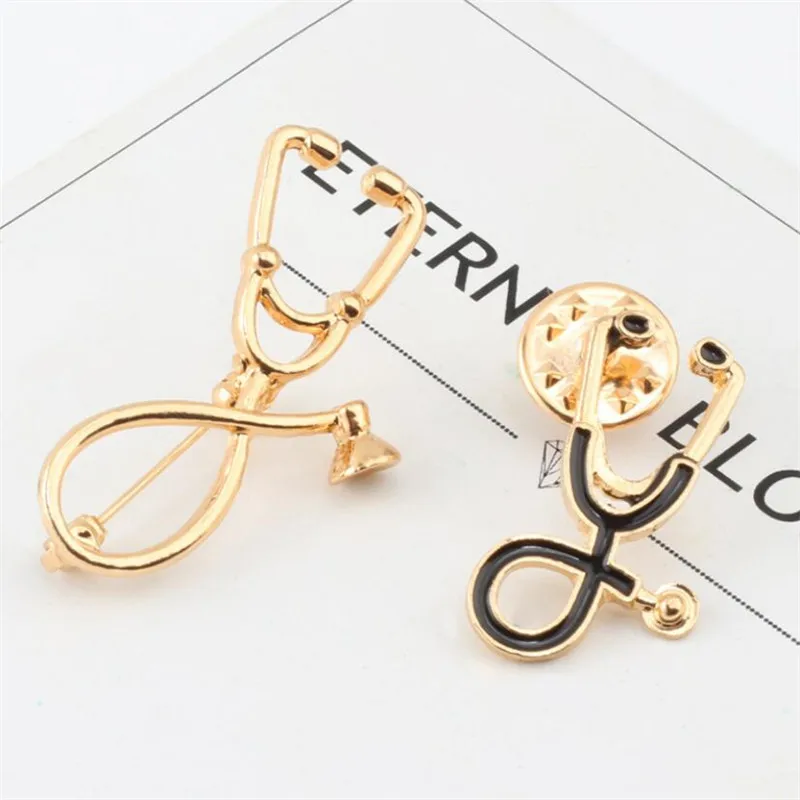 Высококачественные броши в 2 стилях эмалированная брошь форме доктора медсестры