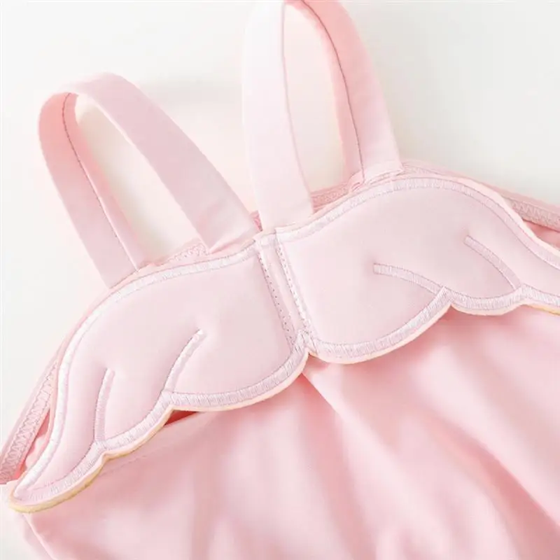 Газовая юбка детские купальники цельные купальные костюмы с изображением ангела