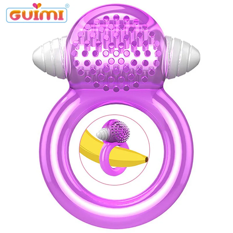 Вибрационные Кольца для пениса 10 режимов вибраторы задержка эякуляции тренажер