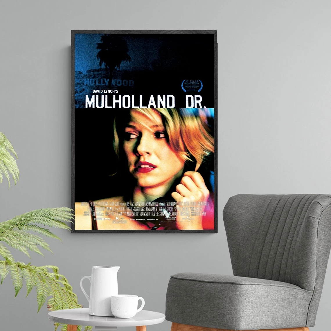 

Mulholland Drive Movie Cover Poster Art Print Canvas Painting Wall Pictures Living Room Home Decor (No Frame)