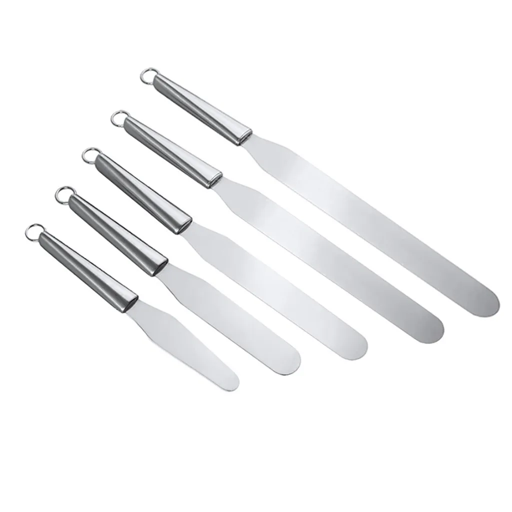 Cake Cream Spatula Set Smoother Icing Spreader Fondant Pastry Decorating Tools Kitchen Butter 8P | Дом и сад