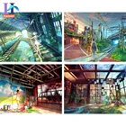 Рисуйте по номерам Мир рисования, Девочка Фэнтези, акриловая ручная роспись, рисование по номерам, одинокие люди, домашний декор