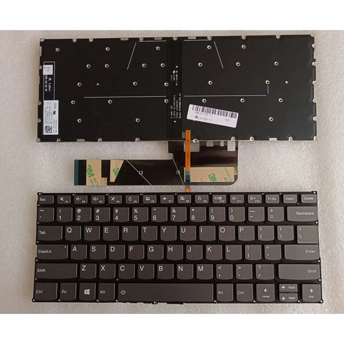 

Английская клавиатура для Lenovo Ideapad YOGA 530-14AR 530-14IKB 120S-11IAP Air14IKBR Air15IKBR AIR15ARR 730-15 530-15 FLEX6-14