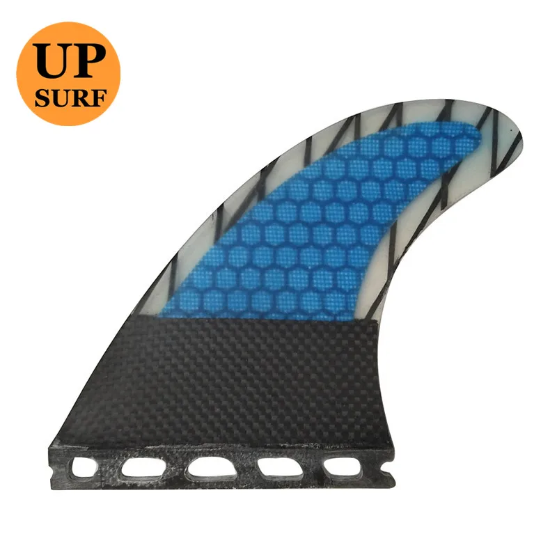 Сотовый плавник для доски серфинга G3/G5/G7 Blue Future Fins Carbon Fibre Surf barbatanas Бесплатная