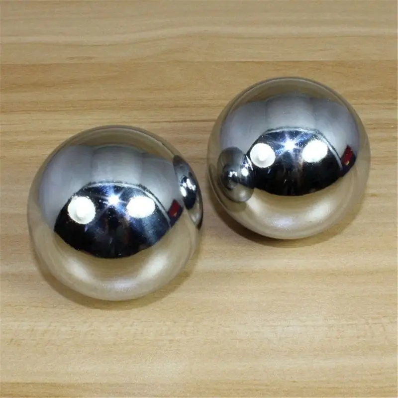 

One Pair Chinese Health Balls Baoding Iron Ball Massage Balls For Hand Therapy Exercise and Stress Relief