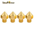 5 шт., Резьбовая головка для 3D-принтера, 1,75 мм, 0,4 мм