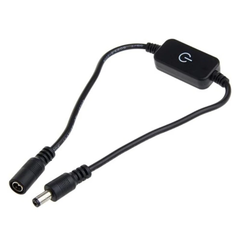 

LED Dimmer 5.5mm DC12V-24V for Single Color Led Strip Touch Switch On/Off Dimmer