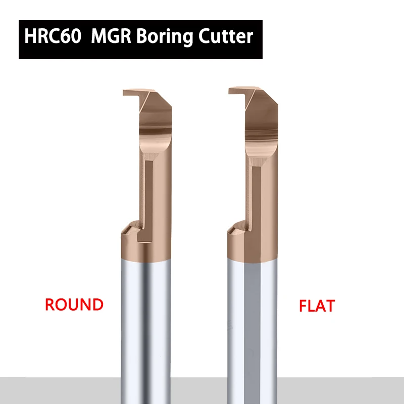 

MGR Hole Boring Cutter Tungsten Steel HRC60 Carbide Lathe Cutter Internal Turing Tool Machining Metal For Stainless Steel . Etc