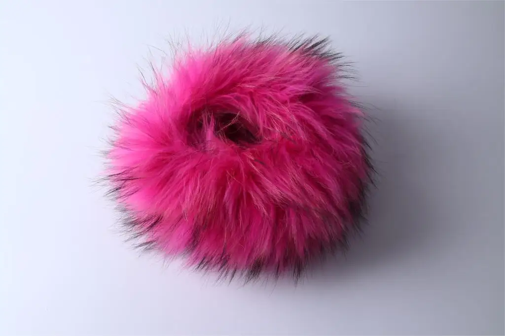 ZDFURS*, Новое поступление, повязка на голову из лисьего меха, ручная работа, вязаный эластичный шарф из лисьего меха, шарф, карамельный цвет, меховой шарф для шеи