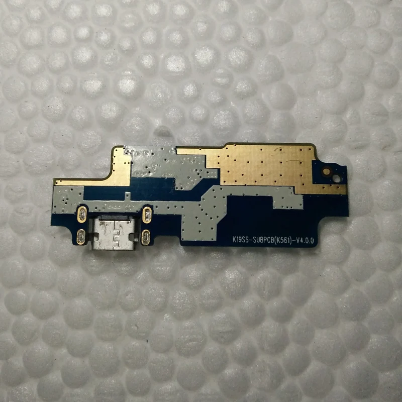 Для Vernee Thor Plus USB-разъем для зарядки док-станция микрофон плата микрофона гибкий