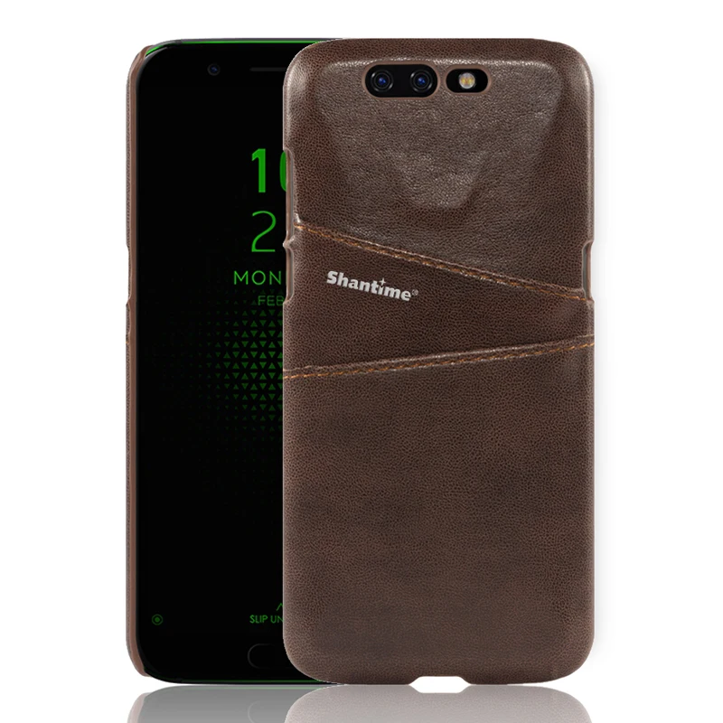 Coffee Винтажная Обложка на заднюю панель из искусственной кожи для Xiaomi черная сумка в форме акулы чехол для Xiaomi Черная Акула бизнес кошелек отделения для карт чехол для телефона - Цвет: Coffee