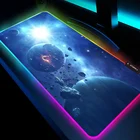 Игровой коврик для мыши Starry Sky, резиновый коврик, большой размер XL, Настольный коврик, ручной коврик, Mirai Nikki Ghost In The Shell, компьютерный коврик для мыши 400X900