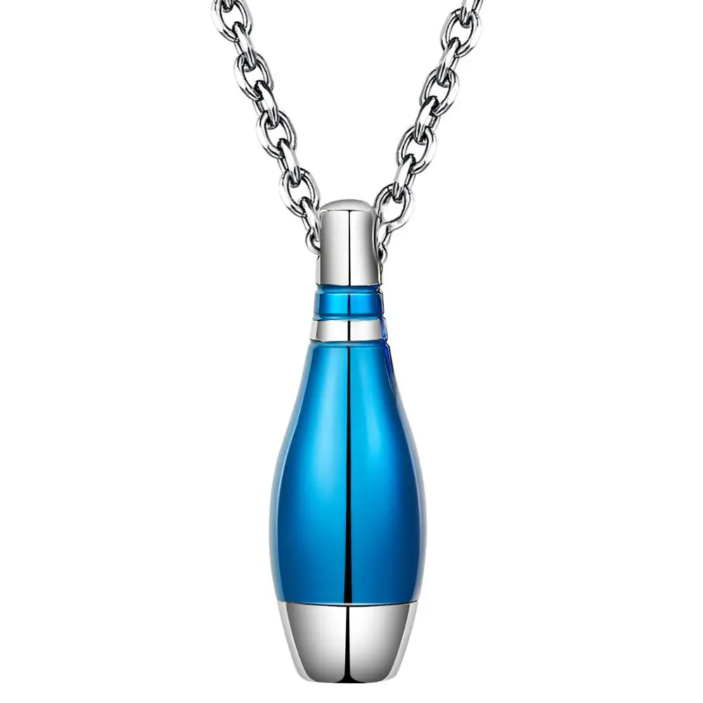 Stainless Steel Bowling Ball Pendant With 50cm Item Chain Fashion New Style Jewelry
