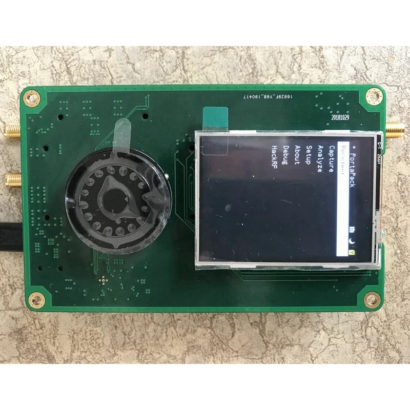 OPQ-последний Portapack + Hackrf One Sdr металлический чехол Txco хаос прошивка | Электроника