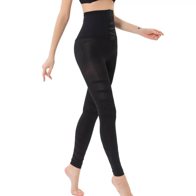 Sexy High Waist Leggings Women Winter Peach Buttocks Legging Slim Tighten Waist Thickened Leggings High Elasticity