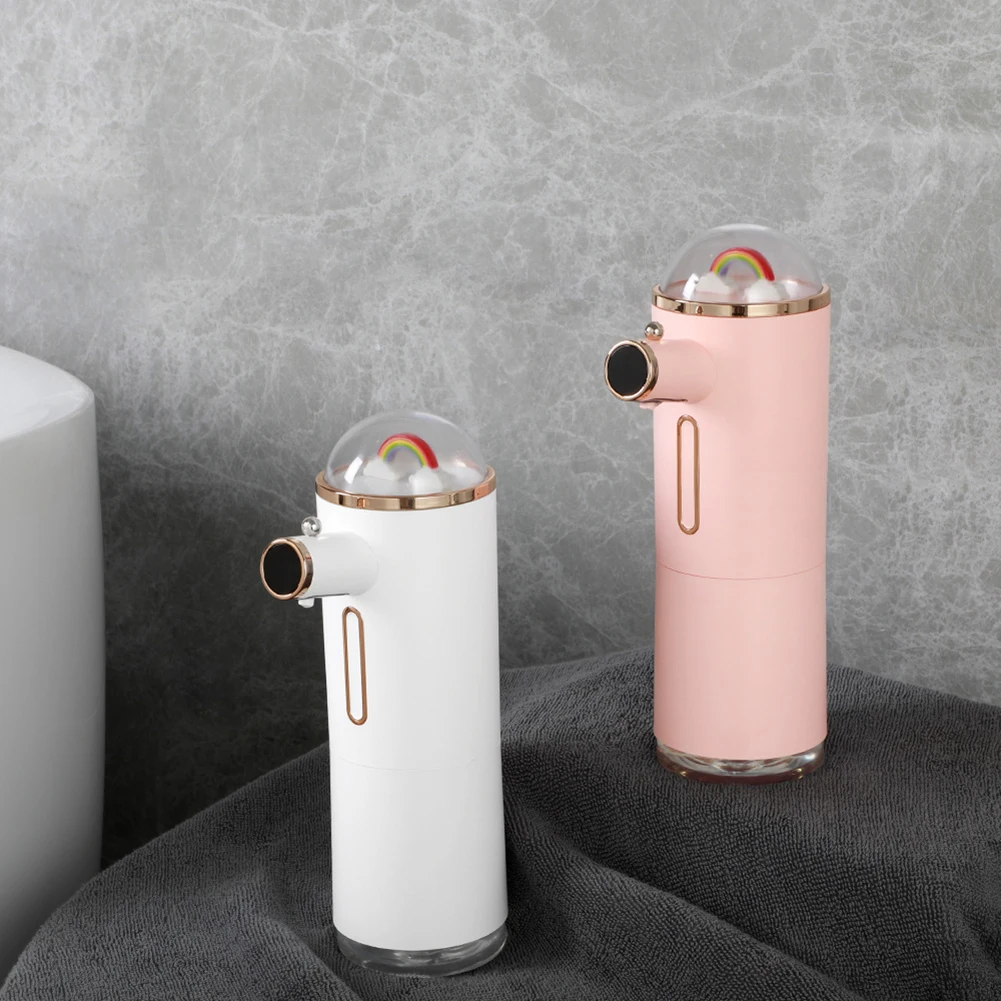 

Радужный инфракрасный дозатор пенного мыла, умный датчик пены, дезинфицирующее средство для рук, устройство для уборки дома, отеля, школы