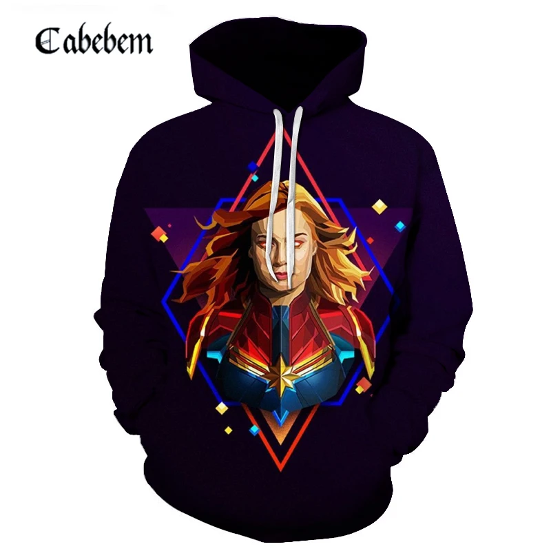 2019 осень новейшая Толстовка для мужчин и женщин супергерой Marvel Американский