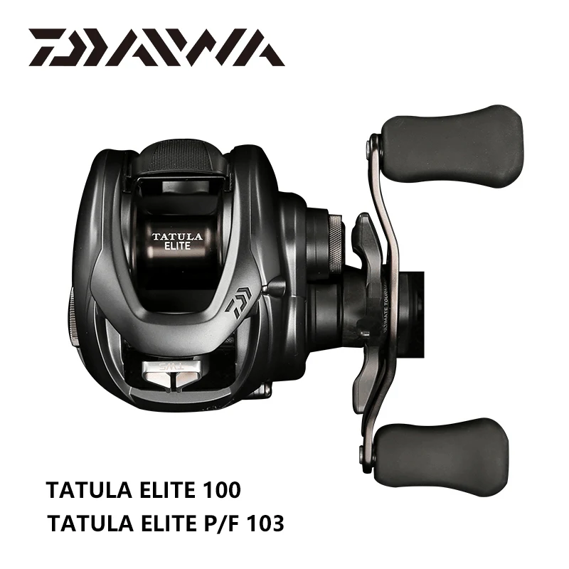 Рыболовная катушка DAIWA TATULA ELITE/tatula ELITE P/F низкопрофильная 7RB + 1RB макс. нагрузка 5 кг/5