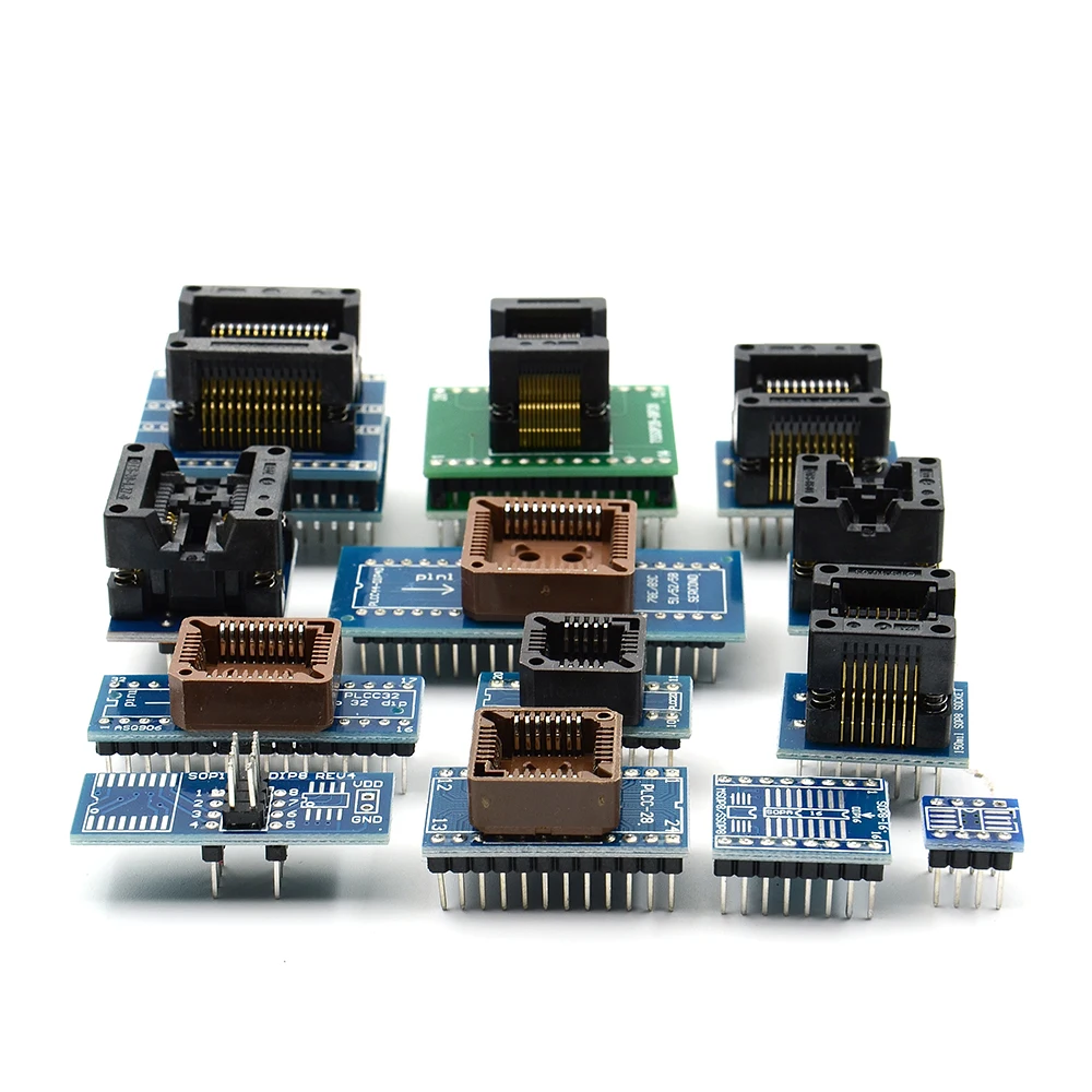 Универсальный адаптер для программатора VS4800 TL866 TL866A TL866cs TOP3000 с IC Extractor 13 шт./компл.
