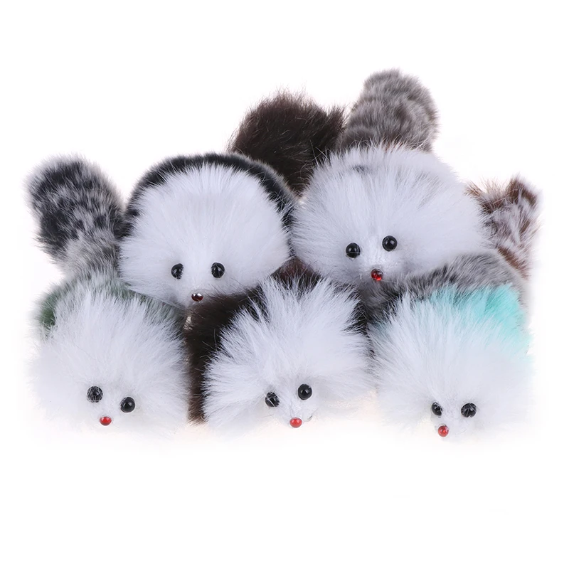 Симпатичный мех с принтом Лисенок для детей очаровательные мобильный телефон