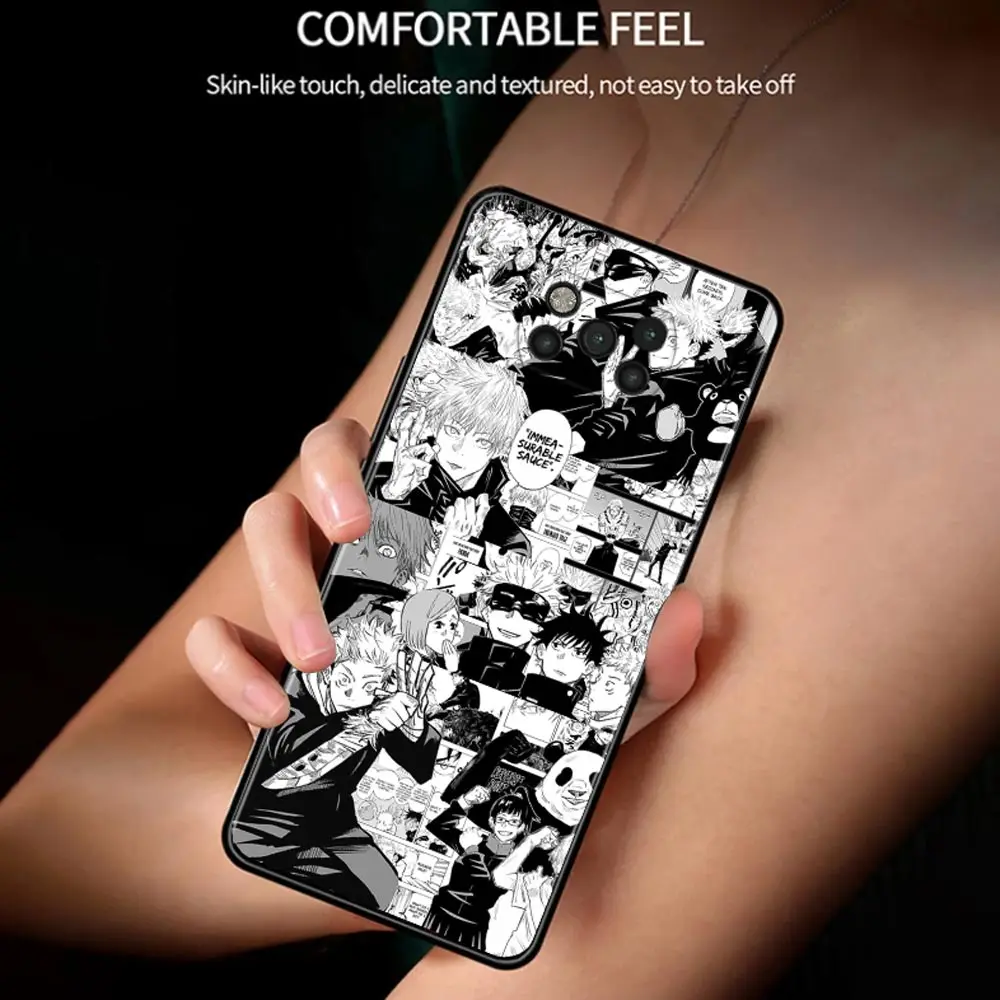 anime jujutsu kaisen silicone soft pnone case for xiaomi mi poco x3 nfc pocophone f1 m3 pro 5g f3 back cover fundas housing free global shipping