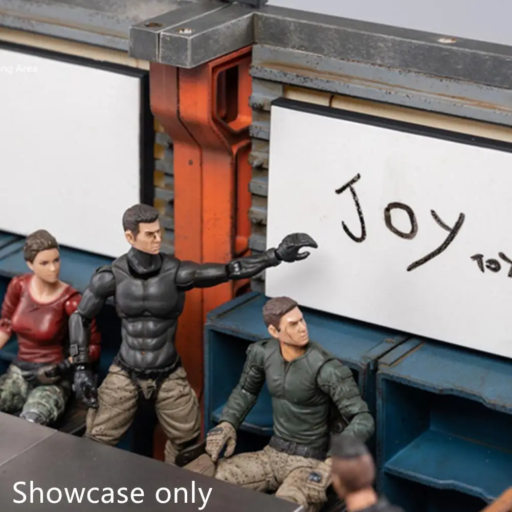 

1/18 Diorama Mecha Depot Testing Area Meeting AreaAnime Model Toy 1/18 Scale