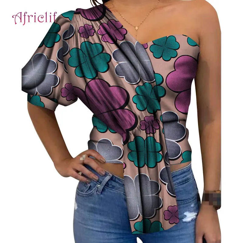 Летние африканские женские топы короткие платья для женщин специальная