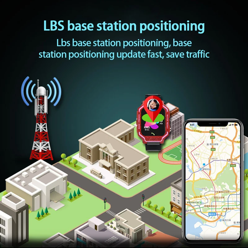Детские Смарт-часы R36C умные часы с позицией LBS Q12 двойная камера SOS телефон для