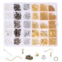 mixed styles diy jewelry findings material beads earring hook jump ring hook box sets for jewelry making findings accessories