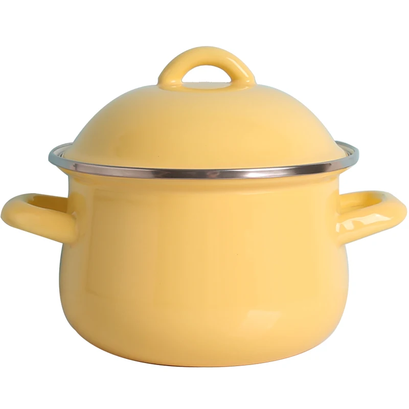 Японская плотная эмалированная Мини Сковорода для макарон|Кастрюли супа и