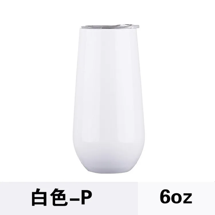 6ozChristmas с крышками Swig винный бокал для шампанского пива термос Stemless флейта из нержавеющей СВИГ стакан вакуумная фляга-термос с изоляцией - Цвет: Бургундия