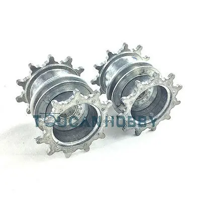 

Heng Long 1/16 M1A2 Abrams RC Tank 3918 New Metal Sprockets Driving Wheels TH12168-SMT4