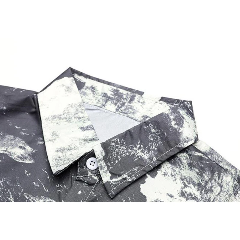 Женская рубашка с коротким рукавом летняя модная Новая повседневная блузка