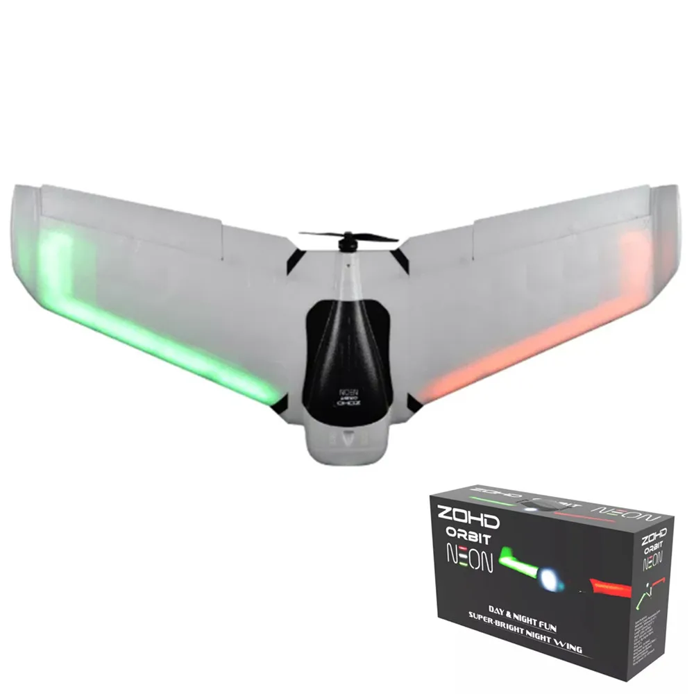 ZOHD Orbit Neon 900 мм размах крыльев самолета EPP FPV ночной Летающий крыло RC самолет PNP
