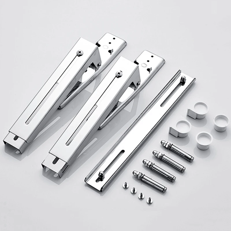 

Stainless Steel Microwave Foldable Oven Shelf Rack Support Frame Stretch Adjustable Wall Mount Bracket Holder Kitchen Storage