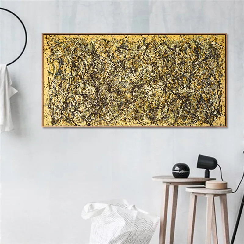 Один номер 31 1950 по Jackson Pollock спрей плакаты с живописью и принты Картины для