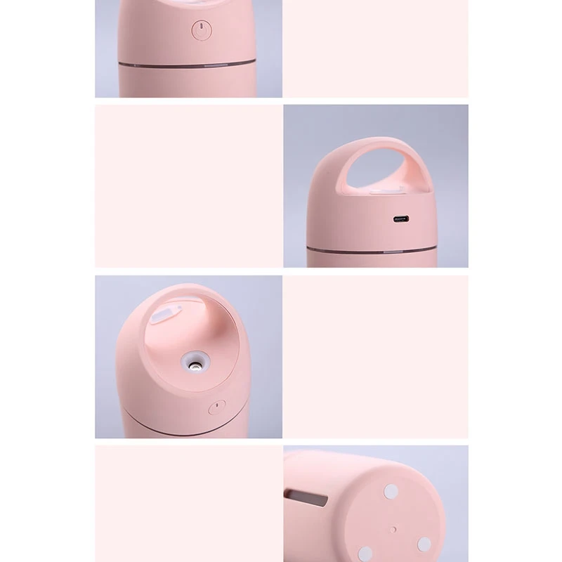 

Portable Mini Humidifier for Babies Office Humidifier USB Desktop Humidifier with 7-Color LED Night Light
