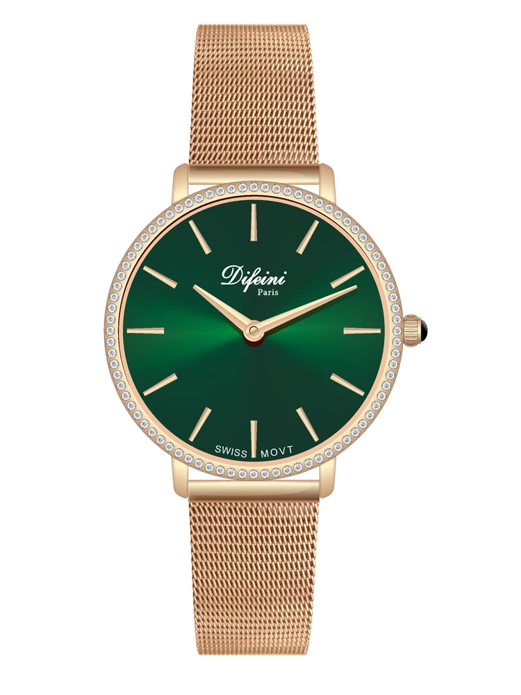 Defini Women's Watch Swiss Movement Sapphire Quartz Waterproof Casual Fashion | Наручные часы