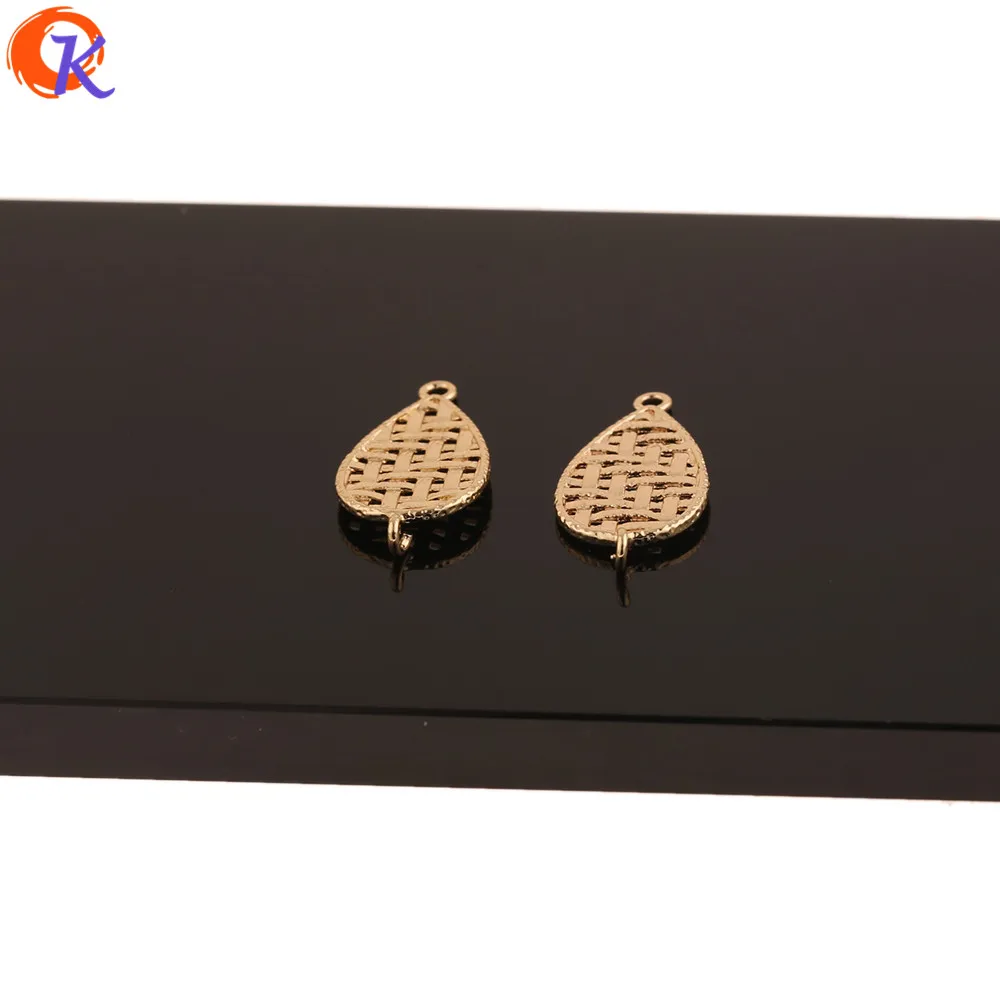 

Cordial Design 20Pcs 13*28MM Jewelry Accessories/Hand Made/Connector/Genuine Gold Plating/Drop Shape/DIY Making/Earring Findings