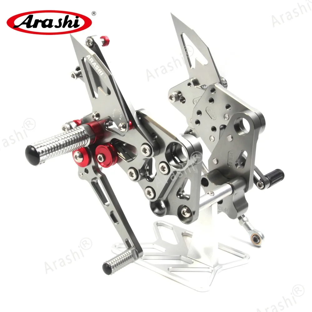 Arashi для KTM RC 390- CNC регулируемый Rider Rearset подножка алюминиевая подножки DUKE 390 RC390