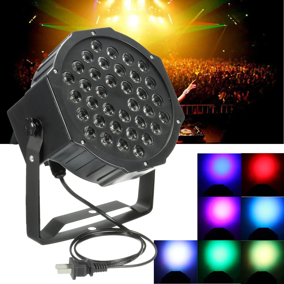 Сценический свет 36 Вт светодиодный рабочие харатеристики освещения RGB DMX512 Master Slave
