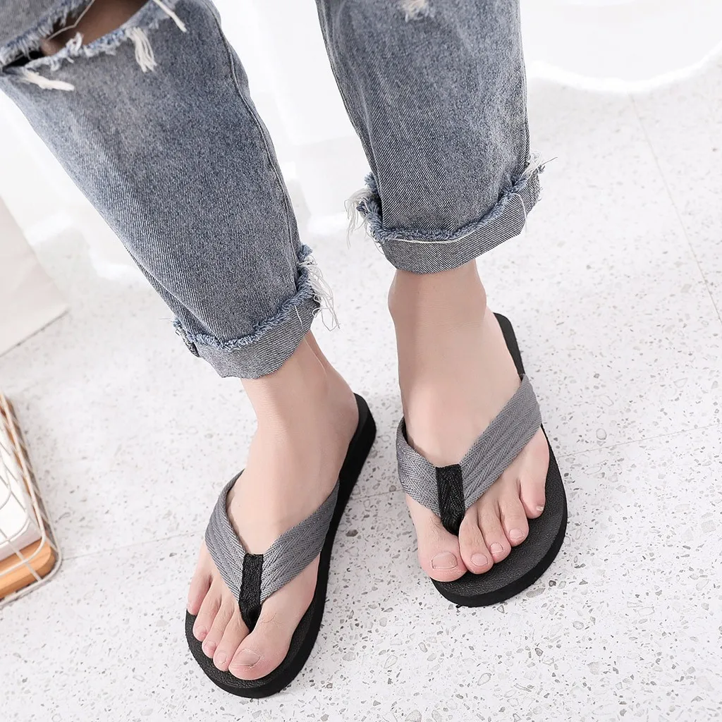 Шлепанцы FN60 мужские для дома и пляжа сланцы дышащие тапочки Нескользящие летняя