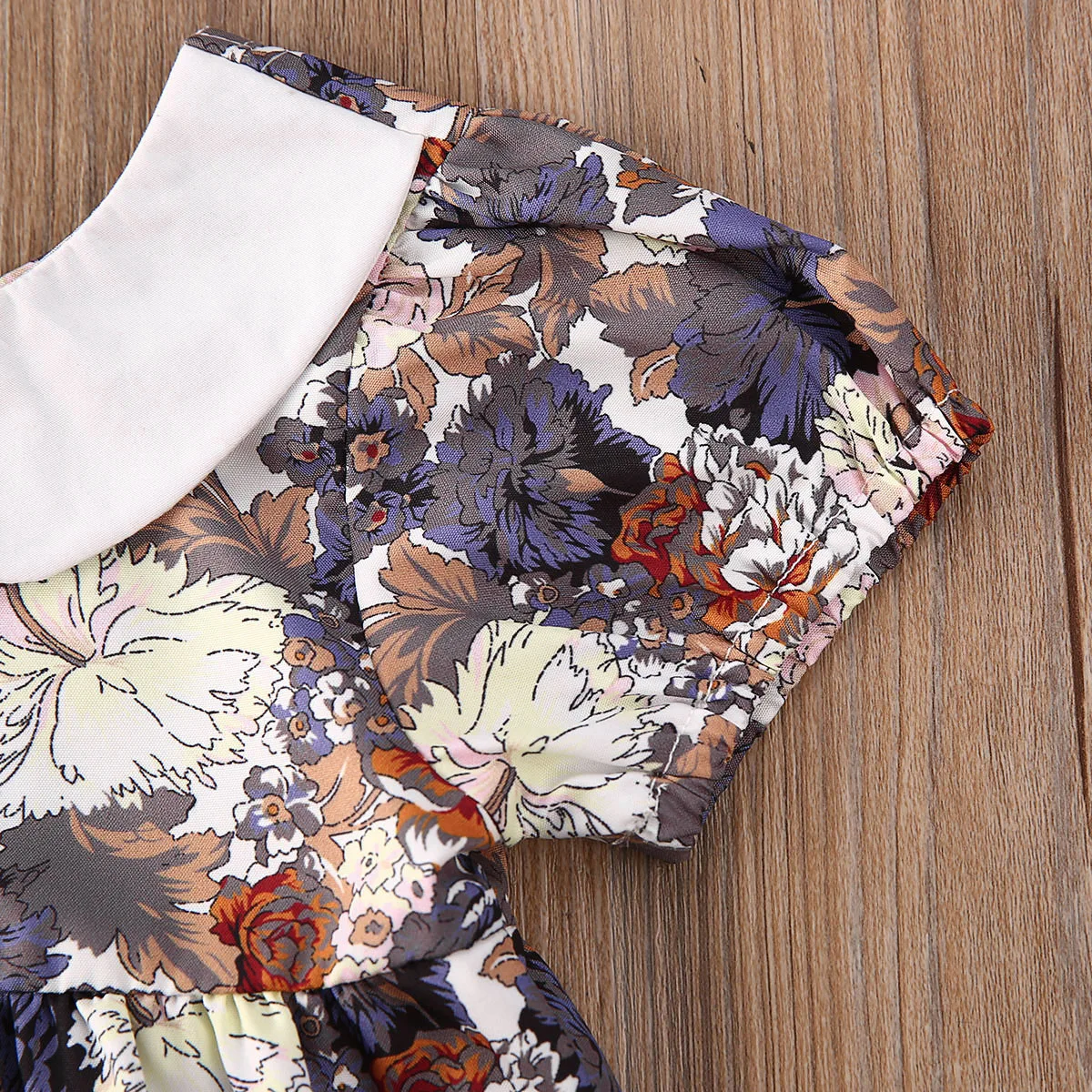 Новое поступление летняя одежда для малышей брата сестры Цветочные Топы