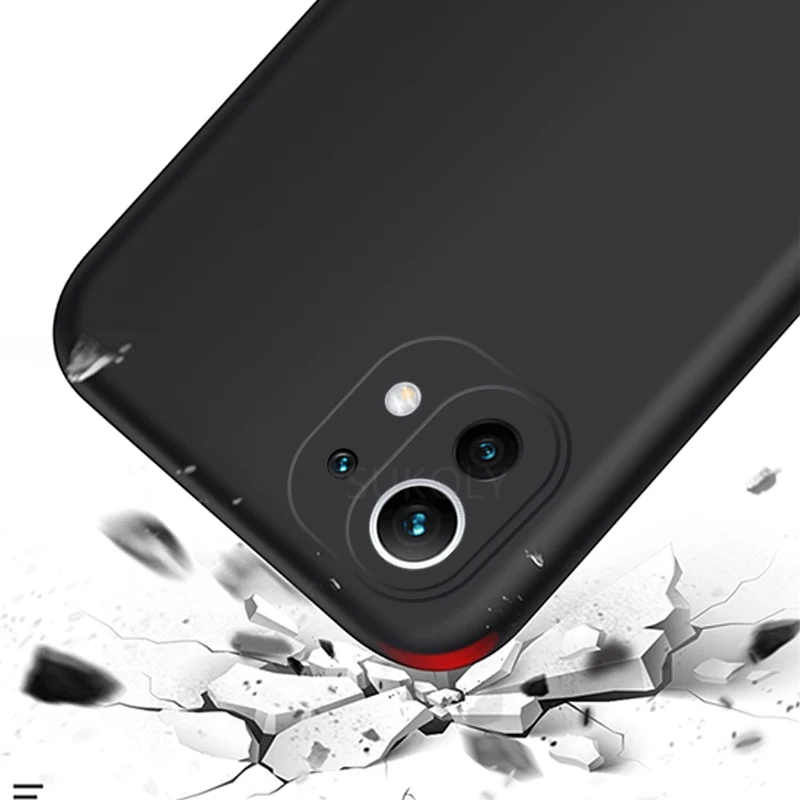 

Original Liquid Silicone Case For Xiaomi Mi 11 10T Pro Lite Poco X3 NFC M3 Redmi Note 10 9 Pro 9S K40 Pro 8T 9T Soft Case Cover