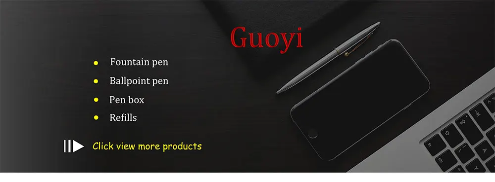 Guoyi C525 цветная имитирующая металлическая гелевая ручка 5 шт./лот, ручка для офиса и школы, шариковая ручка