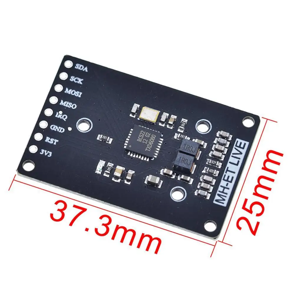 

NFC RFID Module RC522 MFRC-522 PN532 RDM6300 Kits S50 Mhz With 6cm Write Tags SPI 13.56 125Khz L5M6