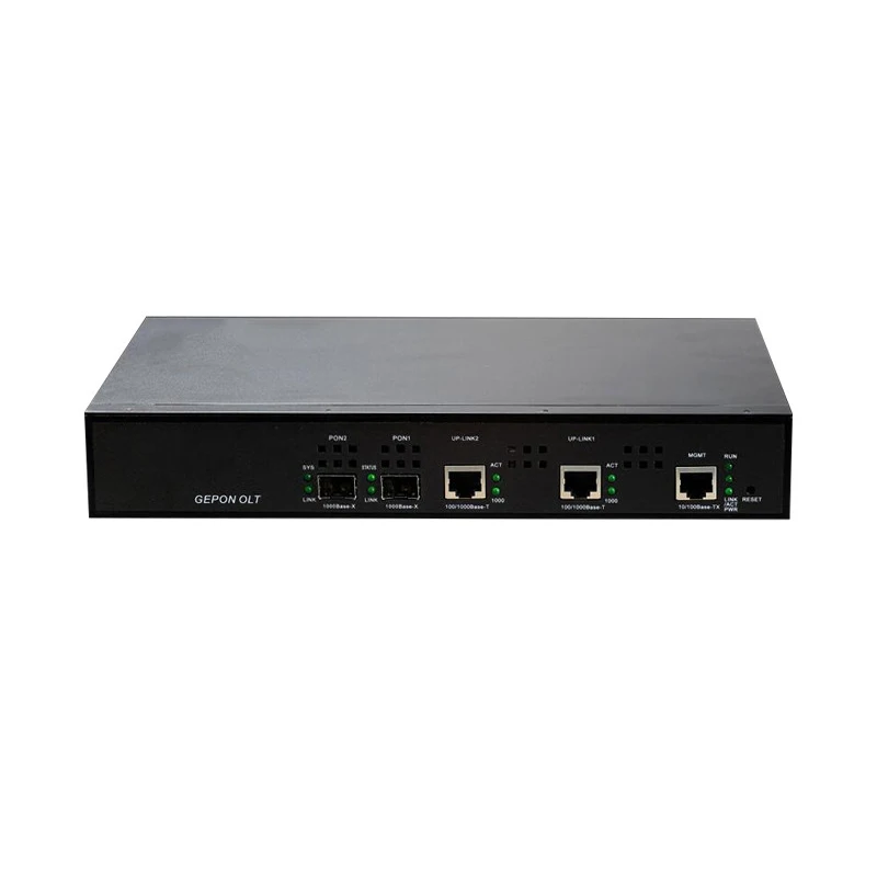 EPON OLT 2 порта волоконно оптическое оборудование 1 25G профессиональная портативная